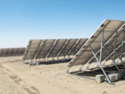 太阳能矩阵支架